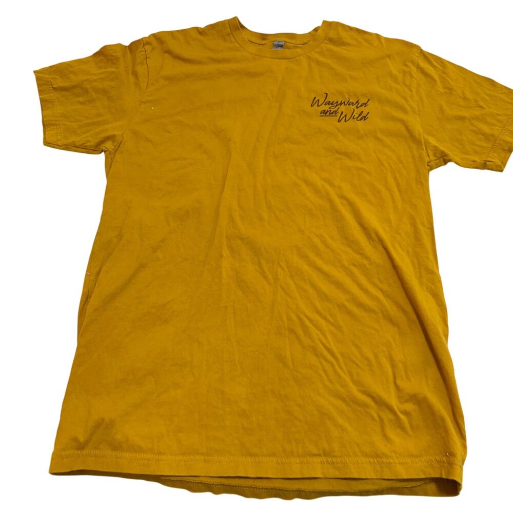 Chasing sunsets "Wayward & Wild"  T Shirt outdoors nature sz L loose fit